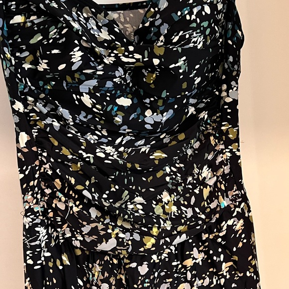 One peice Floral Black womens swimsuits. - Picture 3 of 7